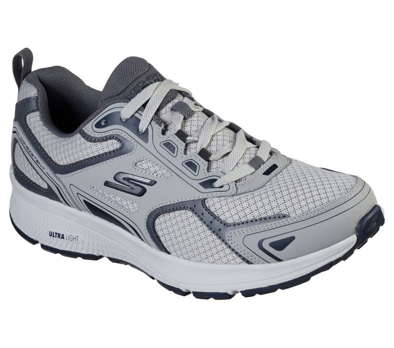 Skechers Gorun Consistent - Mens Running Shoes Grey/Navy [AU-VF7804]